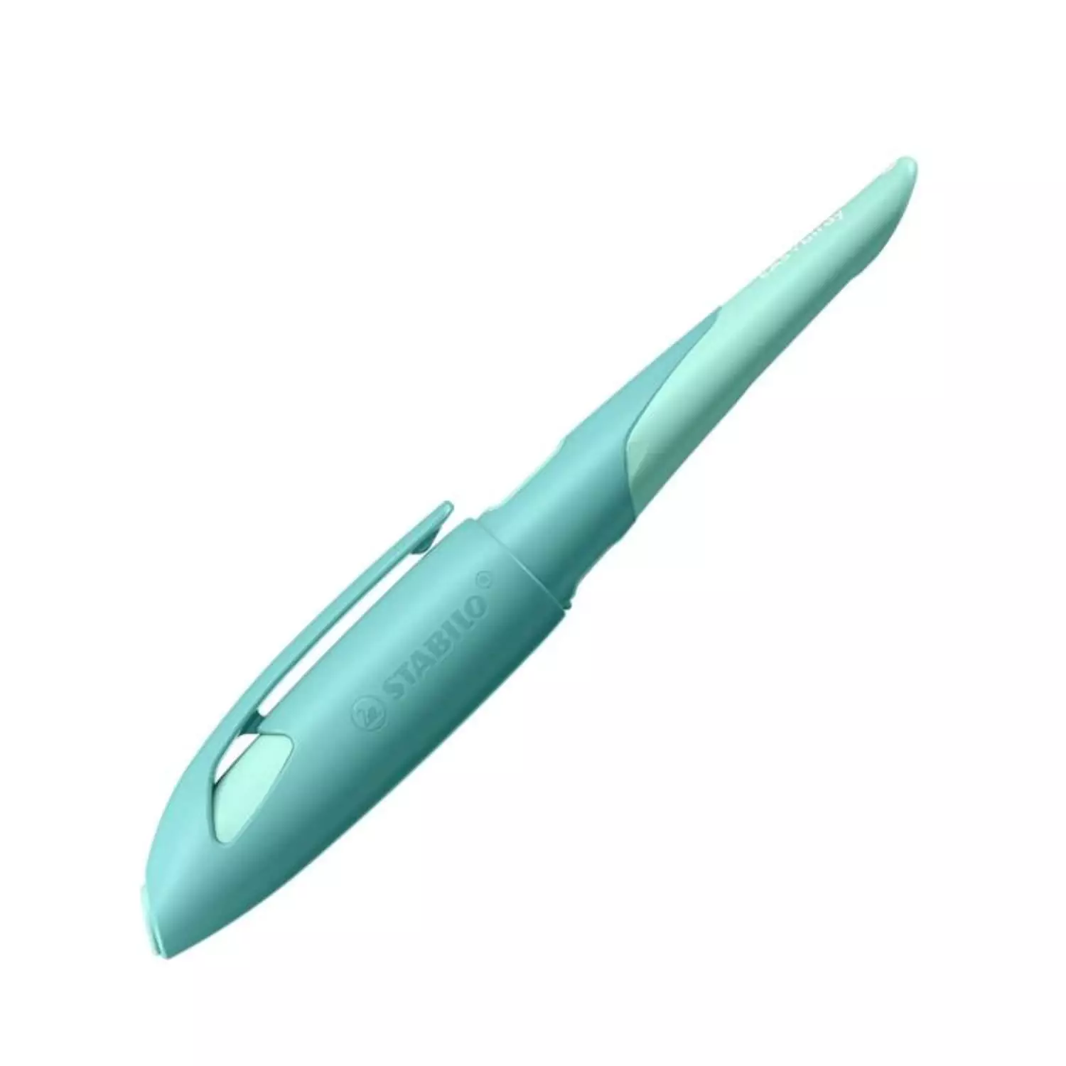 Stabilo EASYbirdy, Rechtshänder Feder M, aqua grün/mint