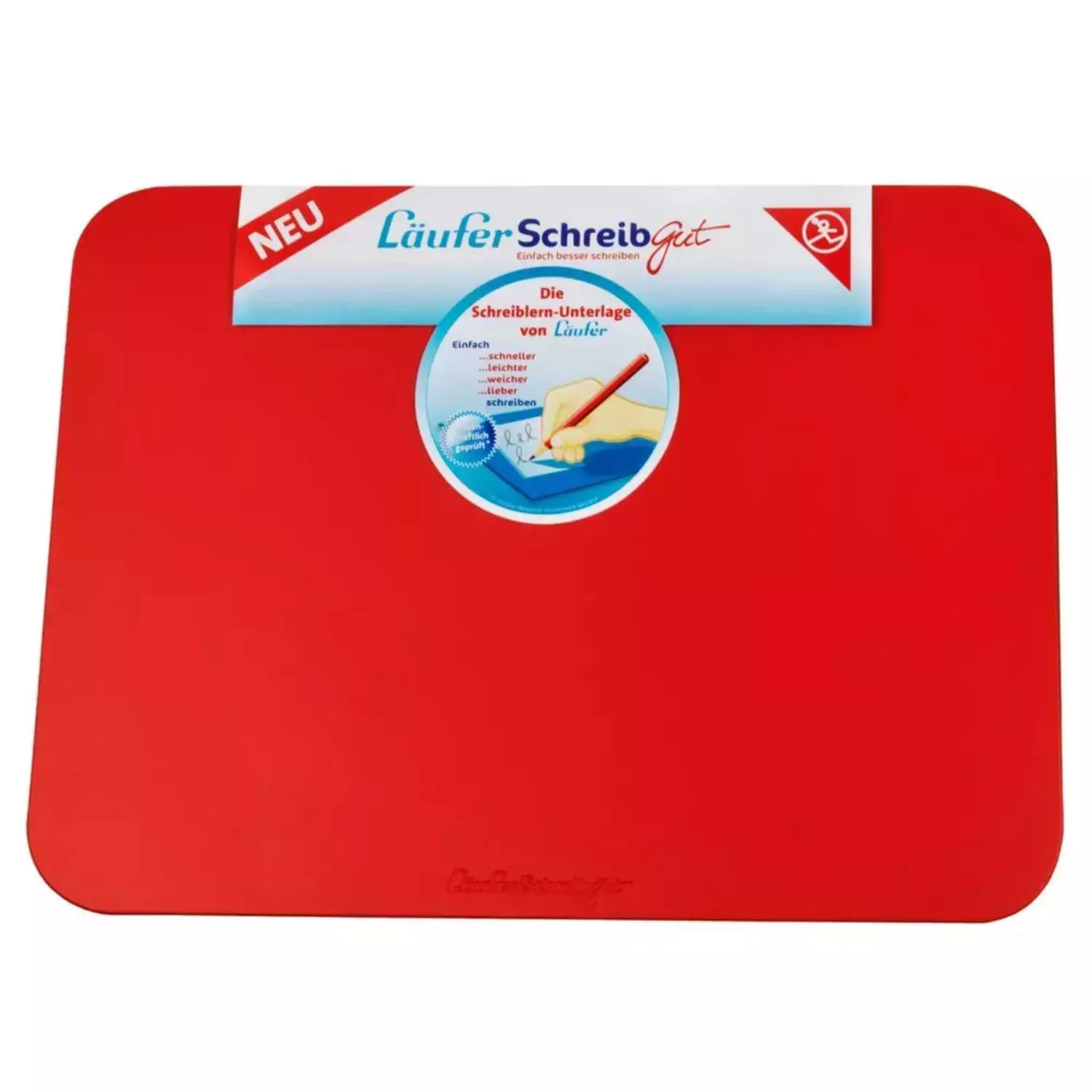 Läufer Schreiblernunterlage SchreibGut, rot