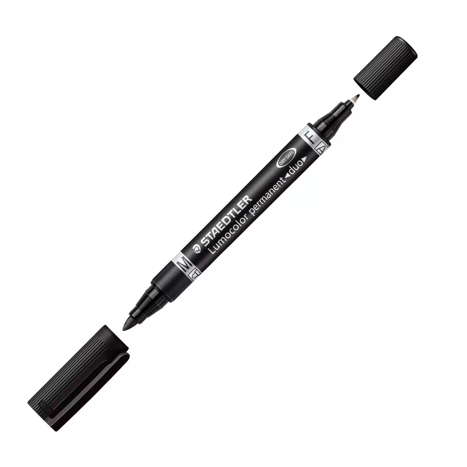 Staedtler Lumocolor Duo, permanent schwarz