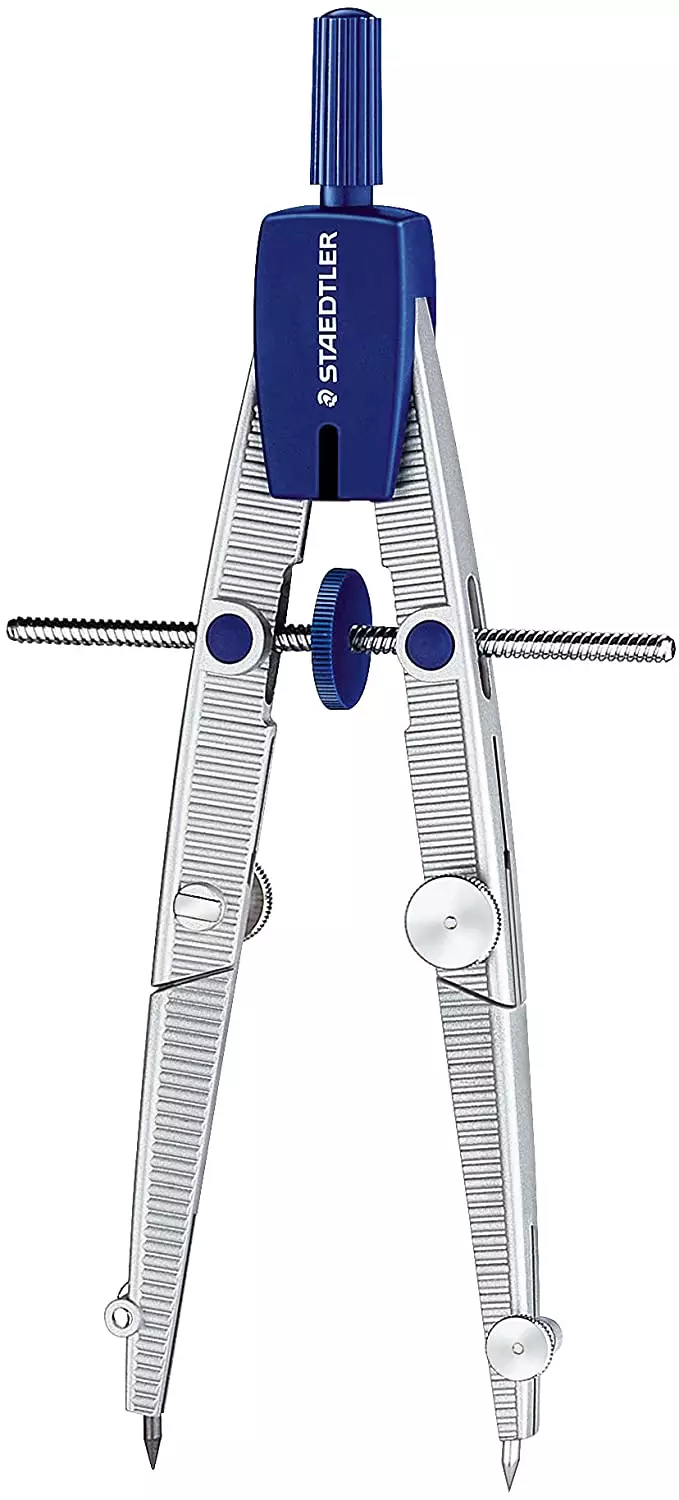 Staedtler Schulzirkel Noris Club® - Mitteltriebspindel, im Klappdeckeletui