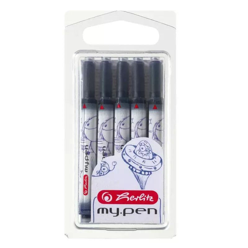 Herlitz Universalpatrone My Pen blau 1x5 Stück lose Ware