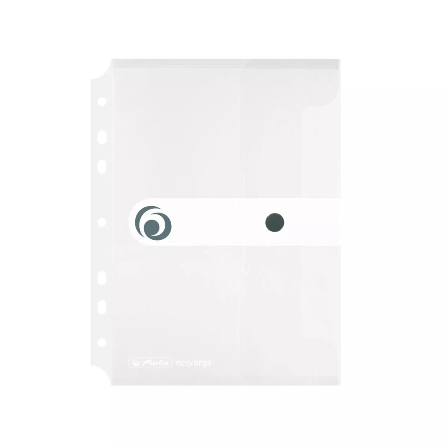 Herlitz Dokumententasche A5 zum Abheften, transparent