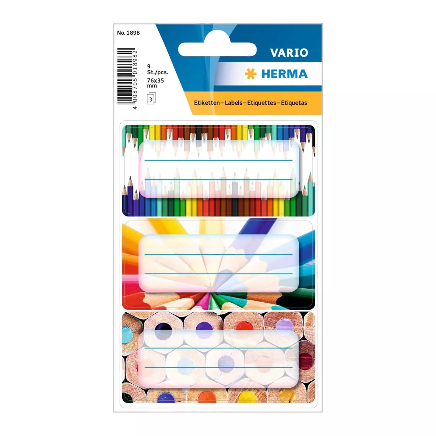 Herma Schuletiketten Stifte