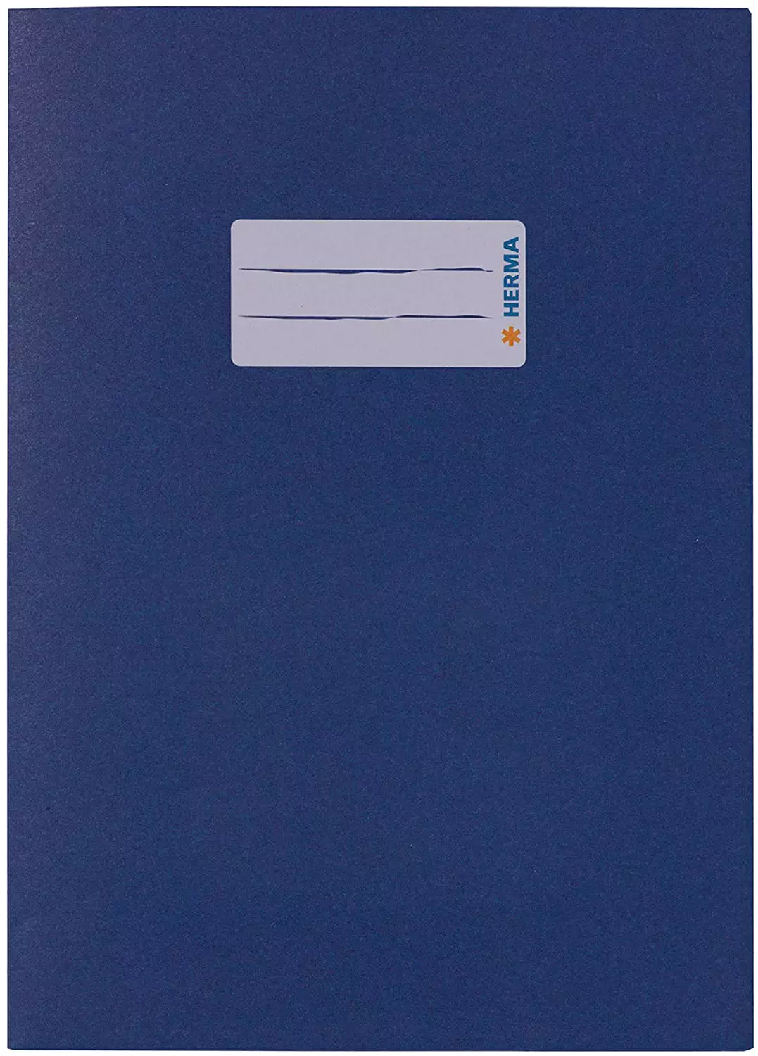 HERMA Heftschoner Papier - A5, blau