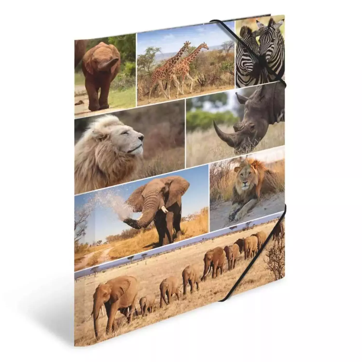 Herma Kartonmappe A3, Afrikanische Tiere