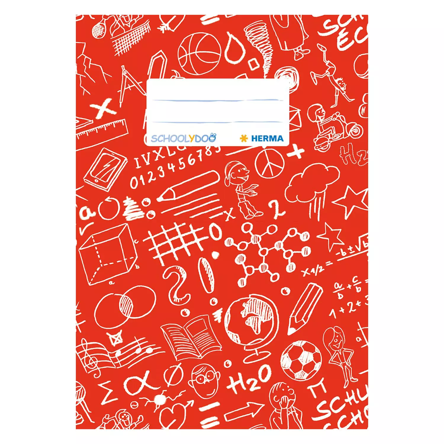Herma Schoolydoo Heftumschlag A5, rot