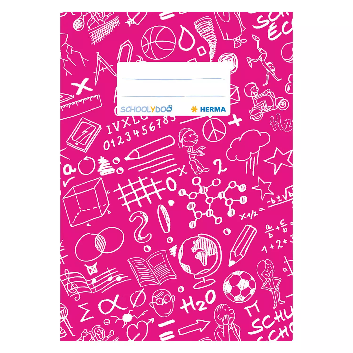 Herma Schoolydoo Heftumschlag A5, pink