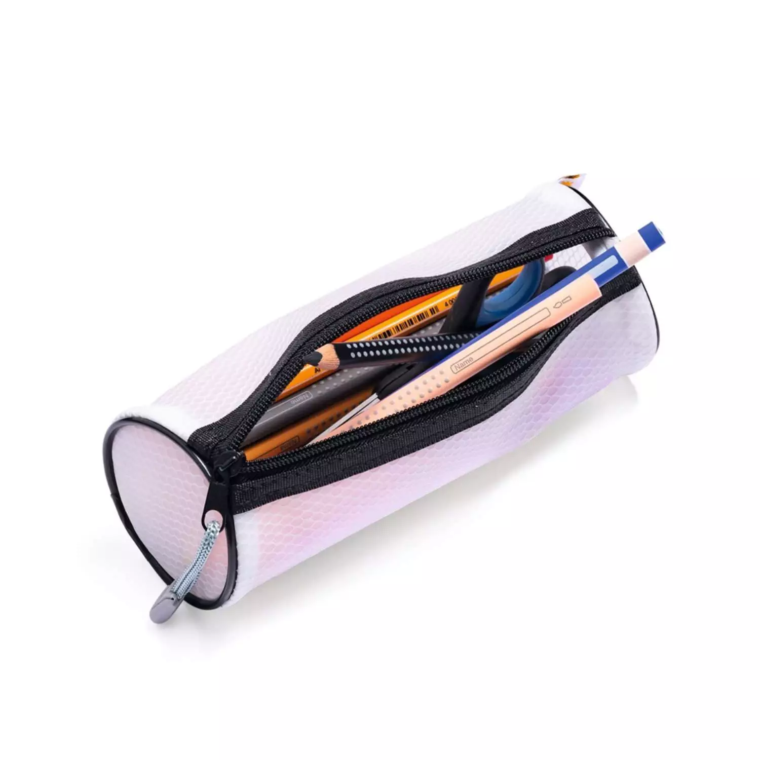 Herma Transparente Schlamperrolle, schwarz