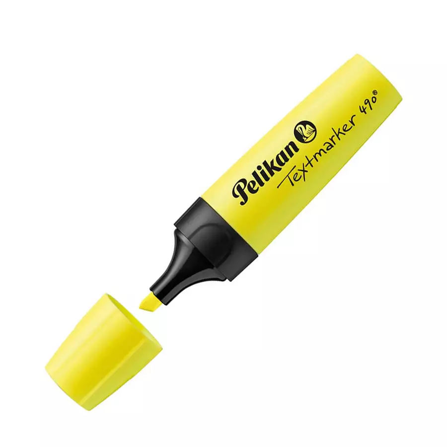 Pelikan Textmarker 490 1 bis 5mm leuchtgelb