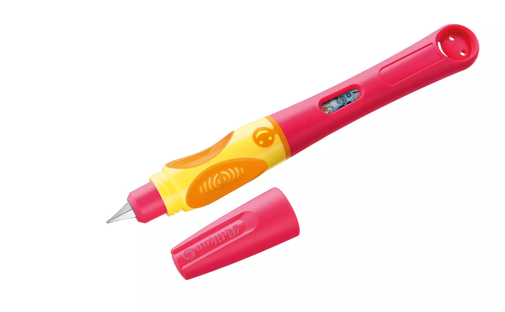 Pelikan Griffix® 4 Füllhalter, cherry rot, links
