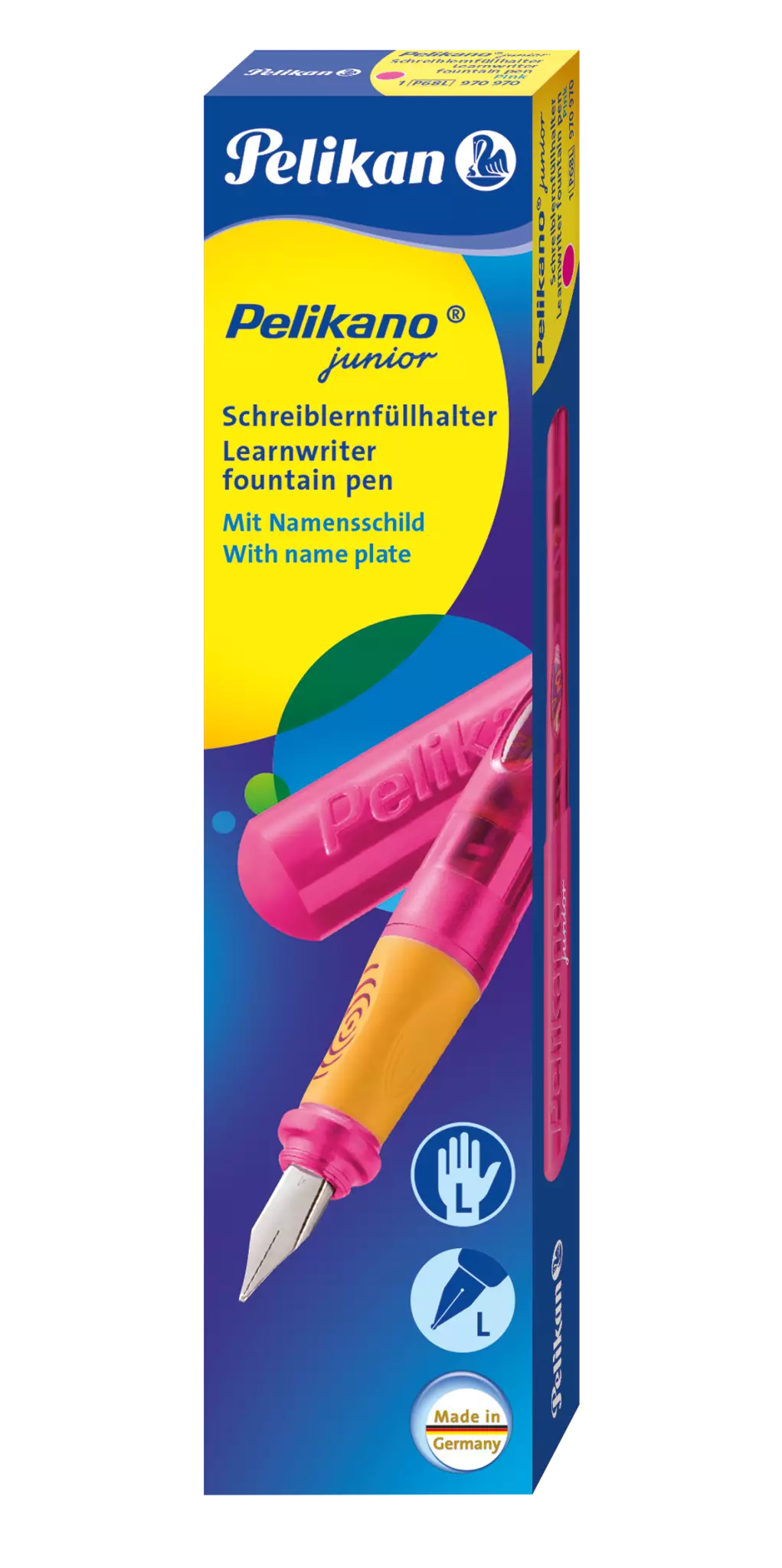Schulfüller Pelikano® P68 Junior - Feder L, pink
