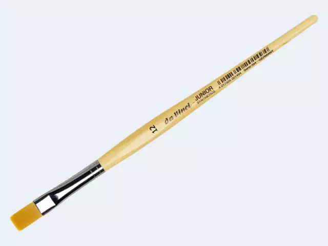Da Vinci Junior Synthetics flach Serie 304, Größe 12