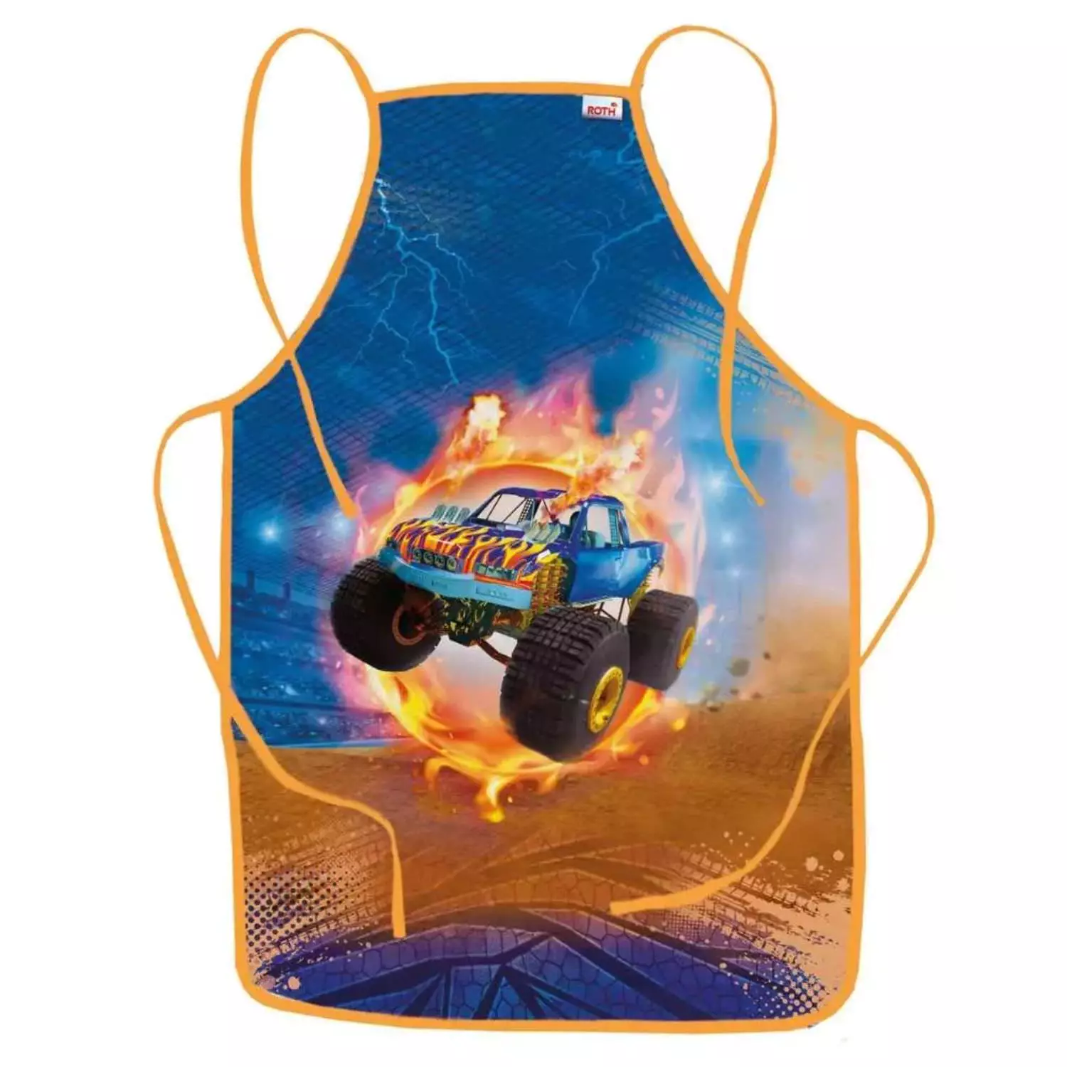 Roth Bastelschürze Monstertruck Fire