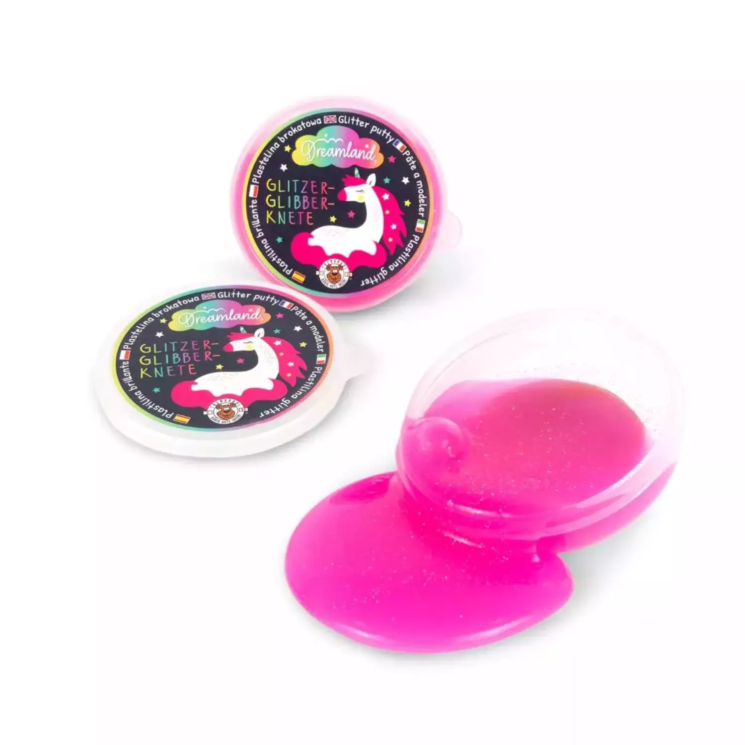 Trendhaus Einhorn Glitzer-Glibber-Knete