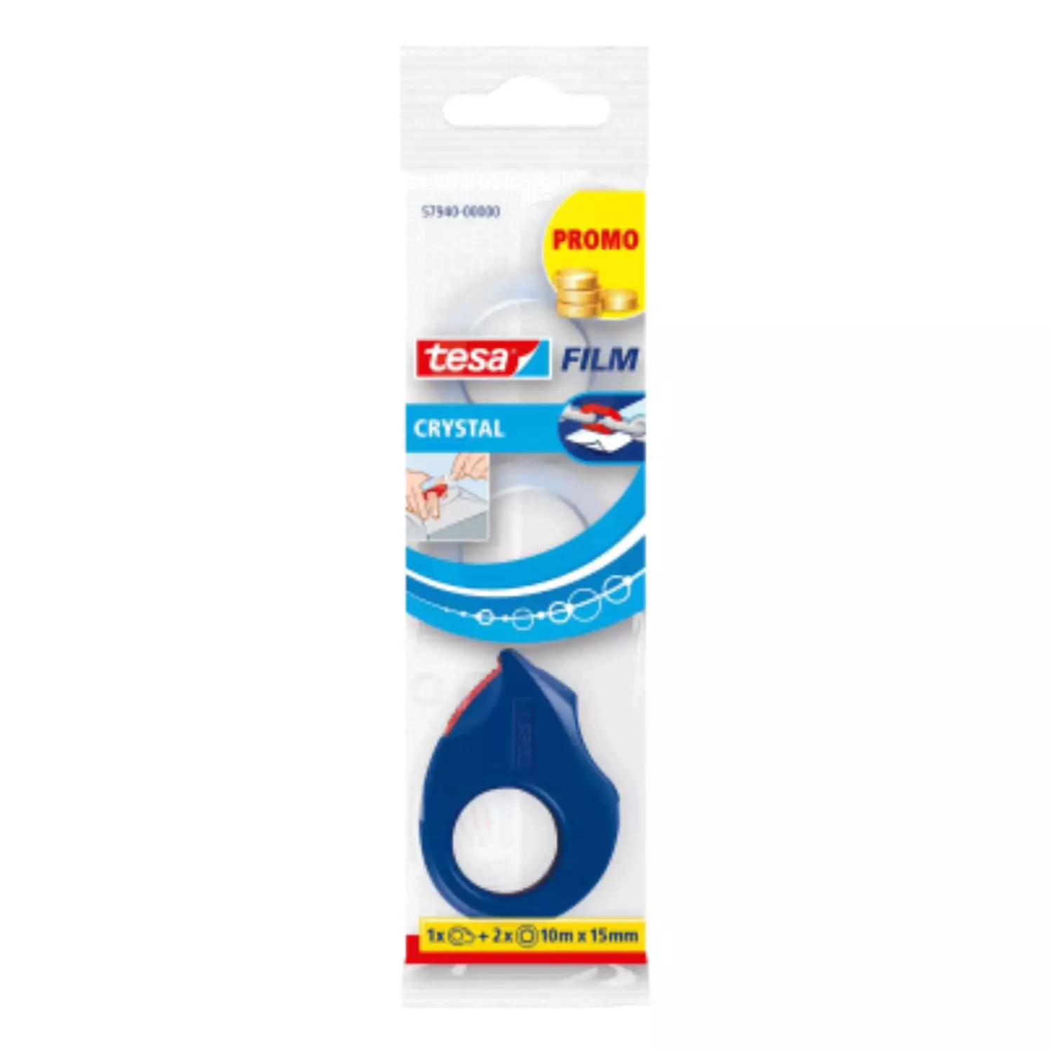 tesa Handabroller mit 2x 