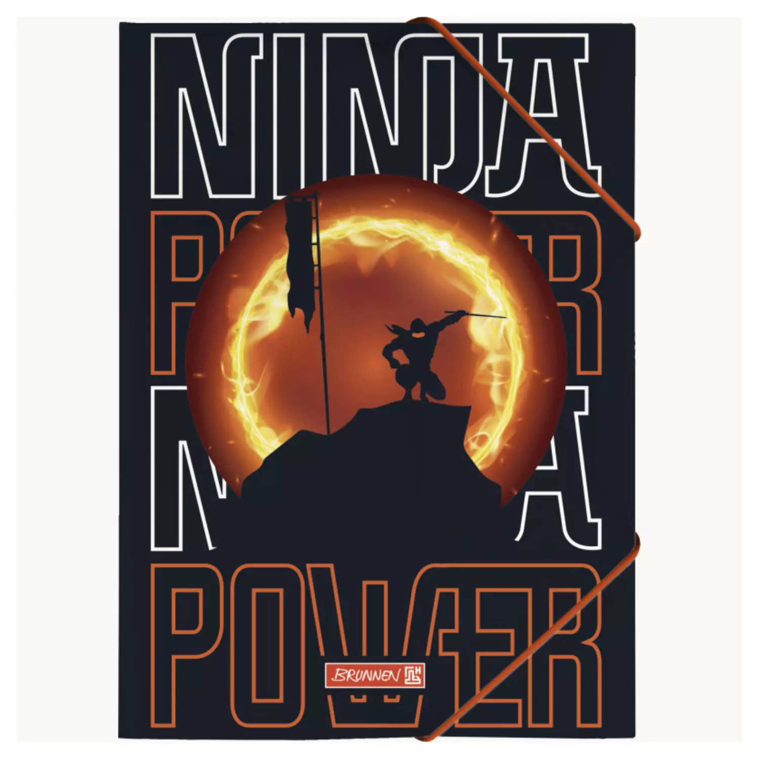 Brunnen Sammelmappe A4, Ninja Power