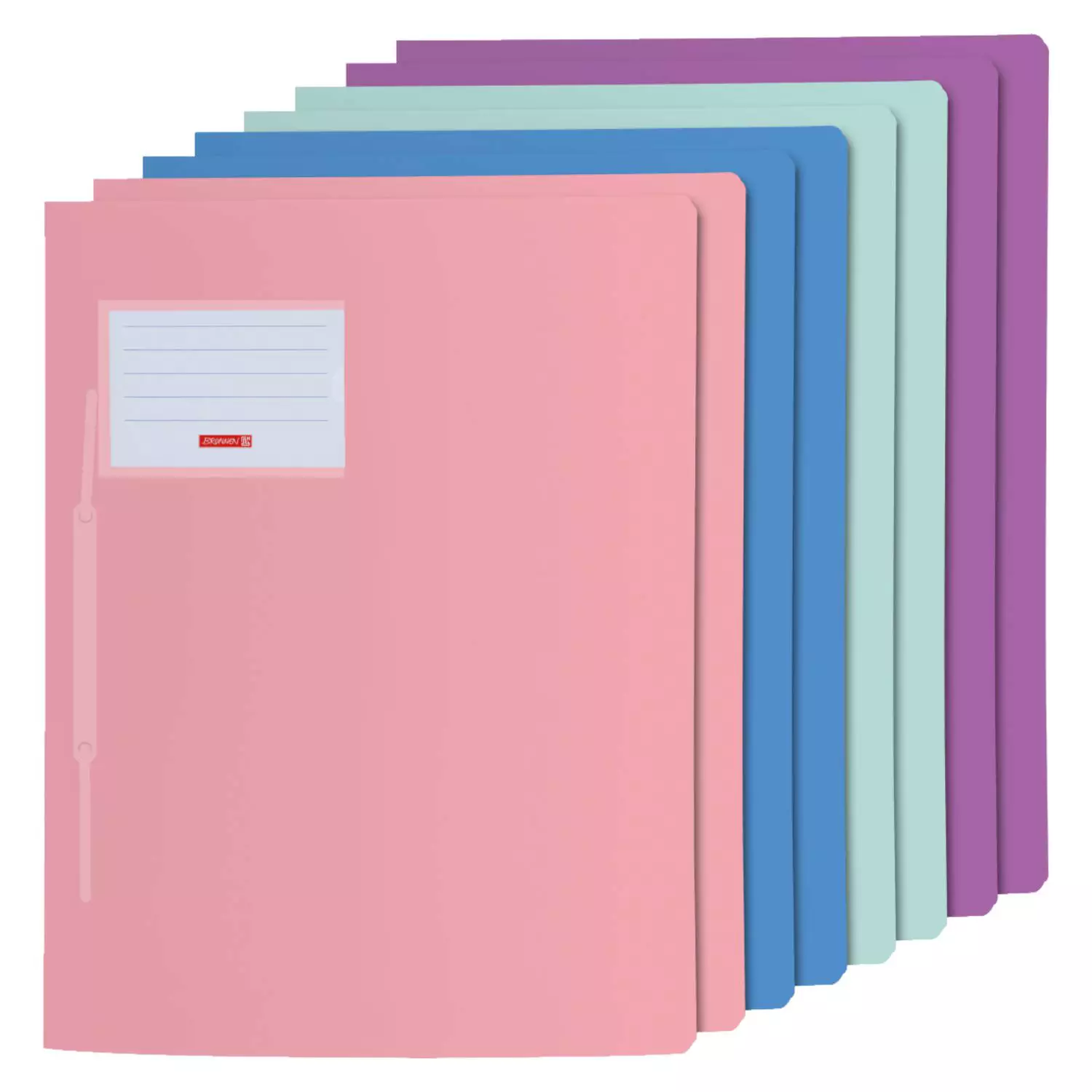 Brunnen Pastell Schnellhefter FACT!pp, 2 x 4 Farben