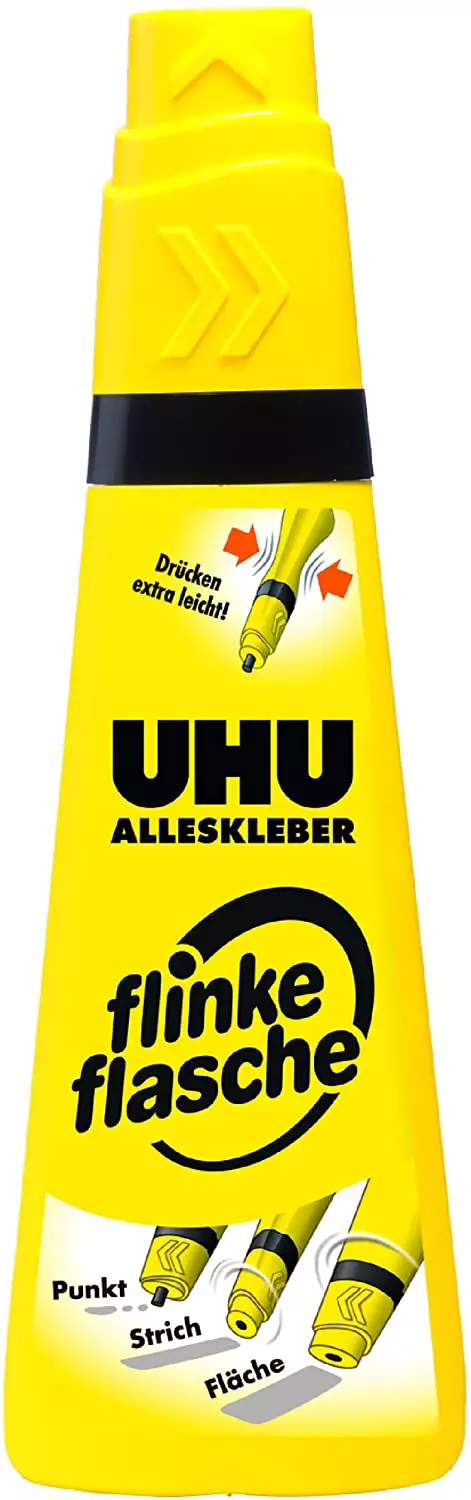 UHU Alleskleber flinke flasche - nachfüllbar - 90 g