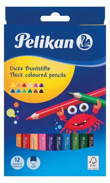 Buntstifte Pelikan Dick, BSD12DN 