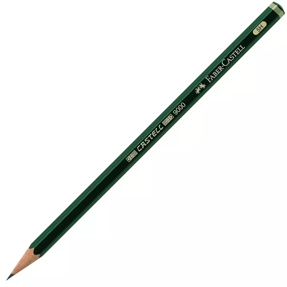 Faber-Castell Bleistift Castell 9000 - 5H