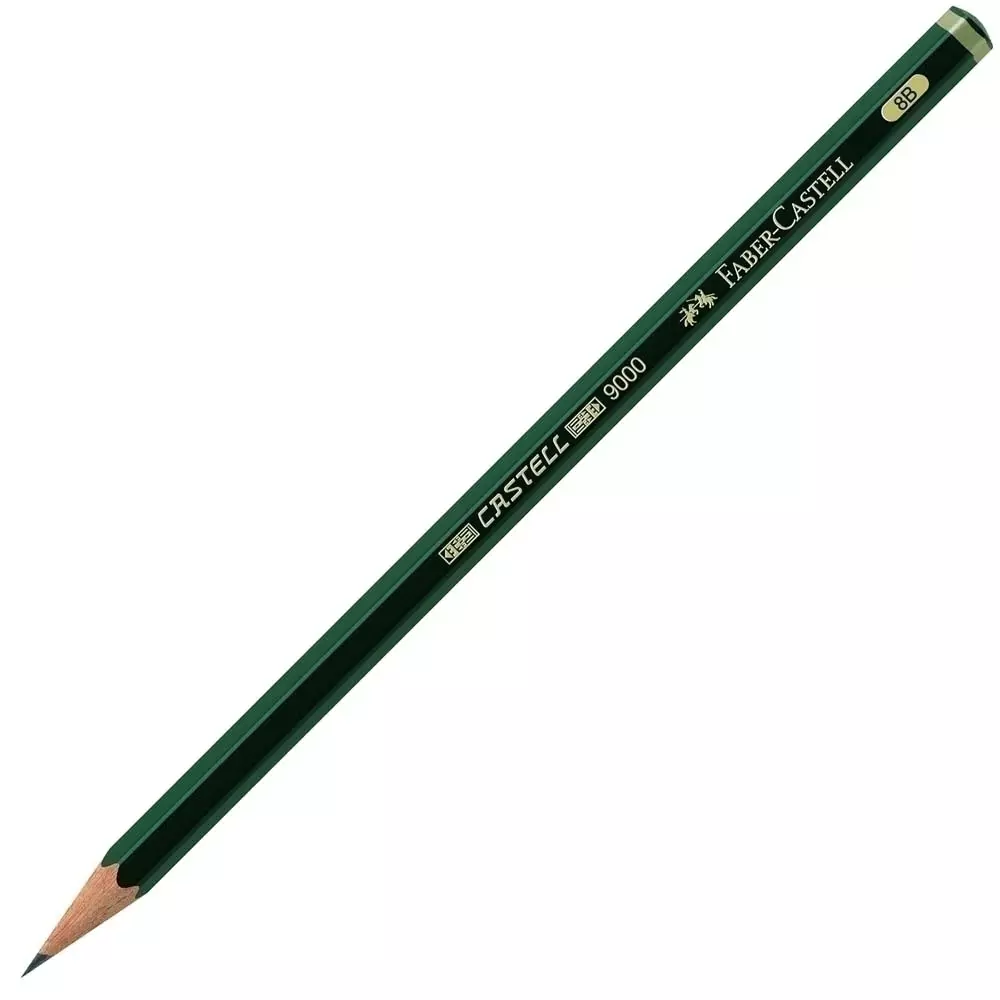 Faber-Castell Bleistift Castell 9000 - 8B