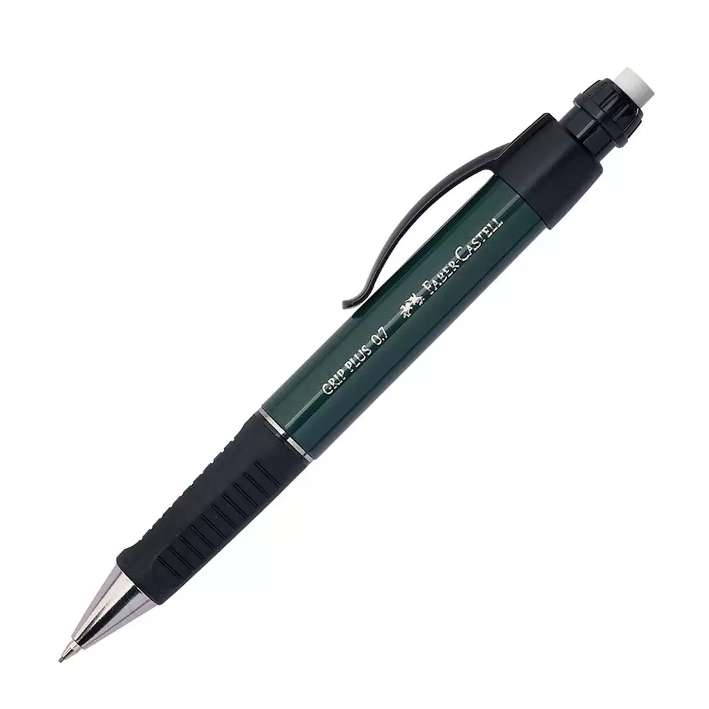 Faber-Castell Druckbleistift GRIP PLUS metallic-grün