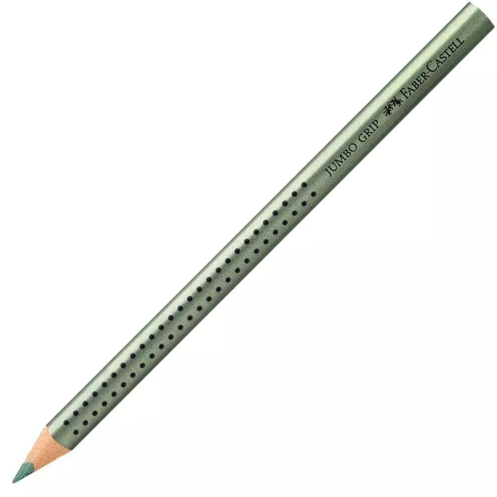 Faber-Castell Farbstift JUMBO GRIP grün metallic