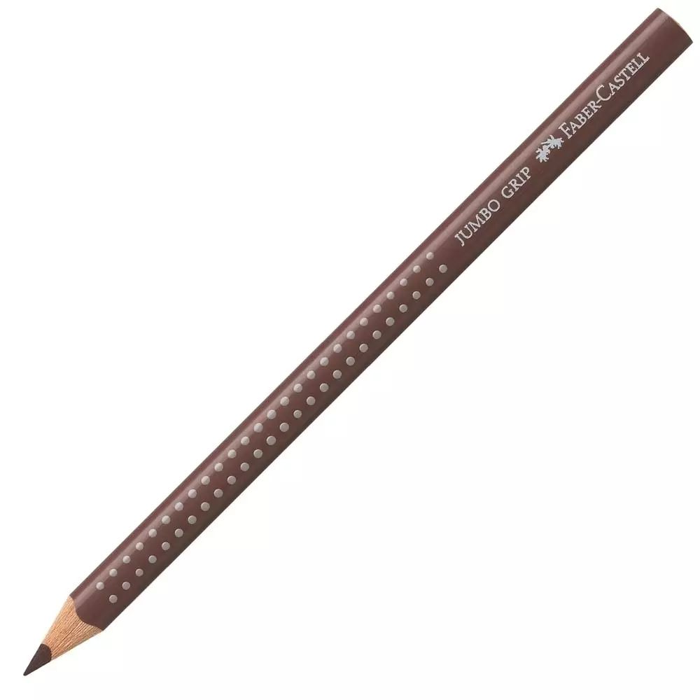 Faber-Castell Farbstift JUMBO GRIP Van Dyck braun