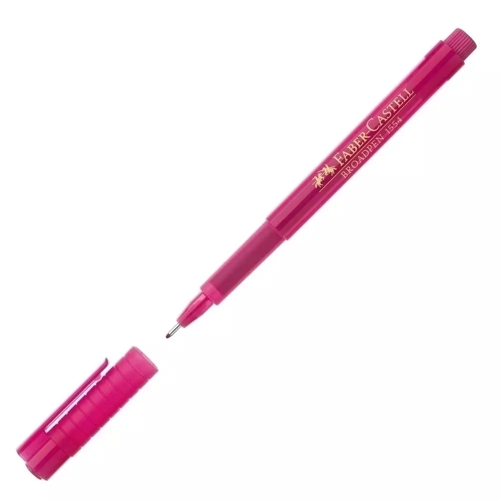 Faber-Castell Fineliner BROADPEN 1554 pink