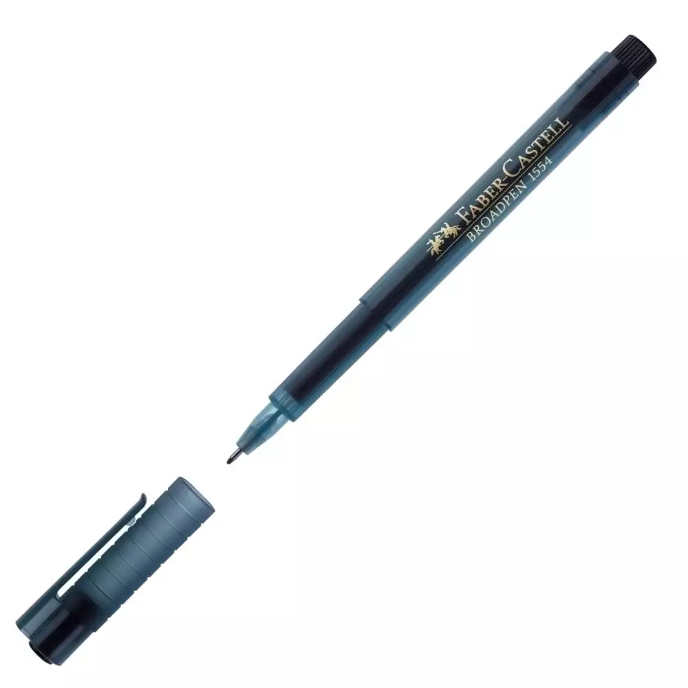 Faber-Castell Fineliner BROADPEN 1554 schwarz
