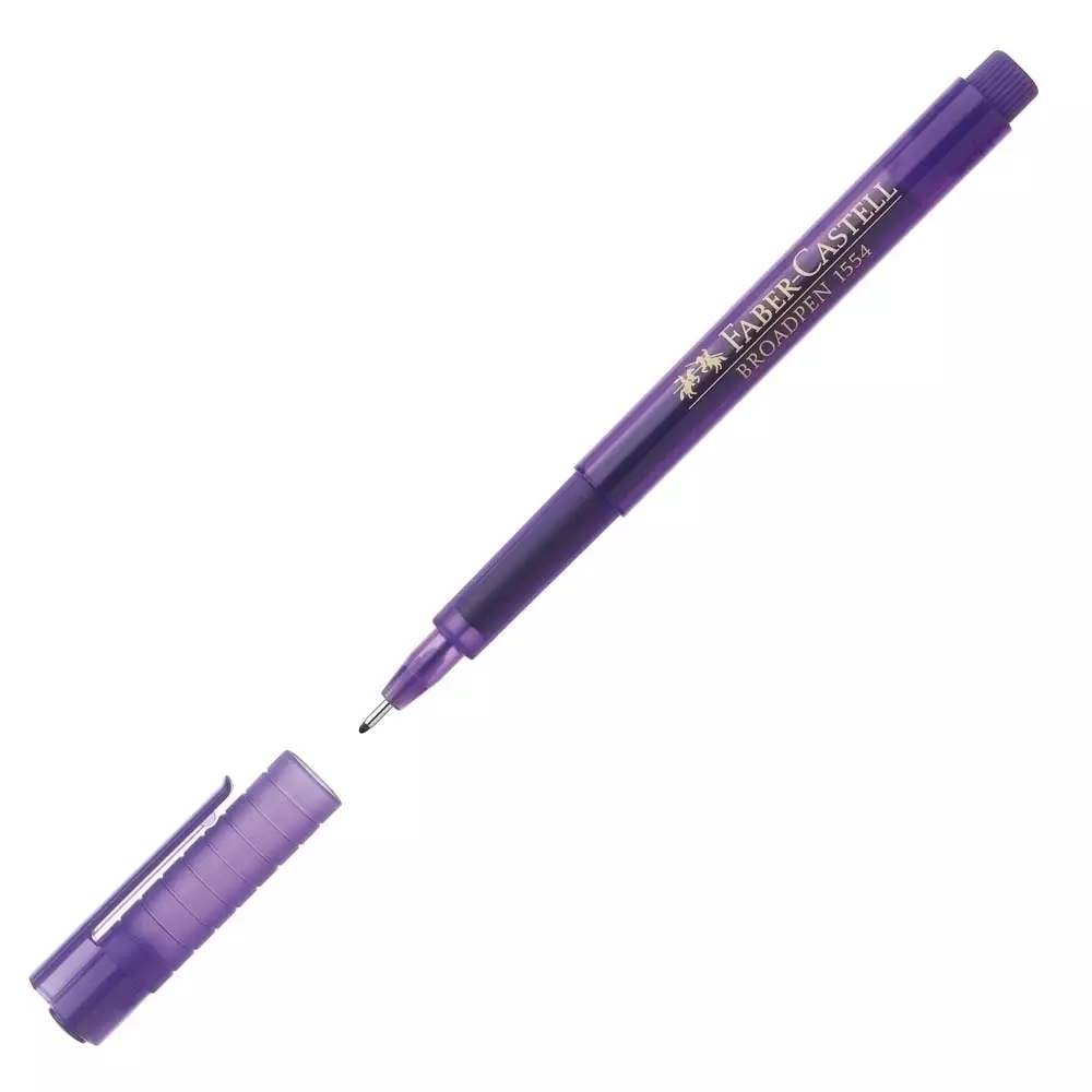 Faber-Castell Fineliner BROADPEN 1554 violett