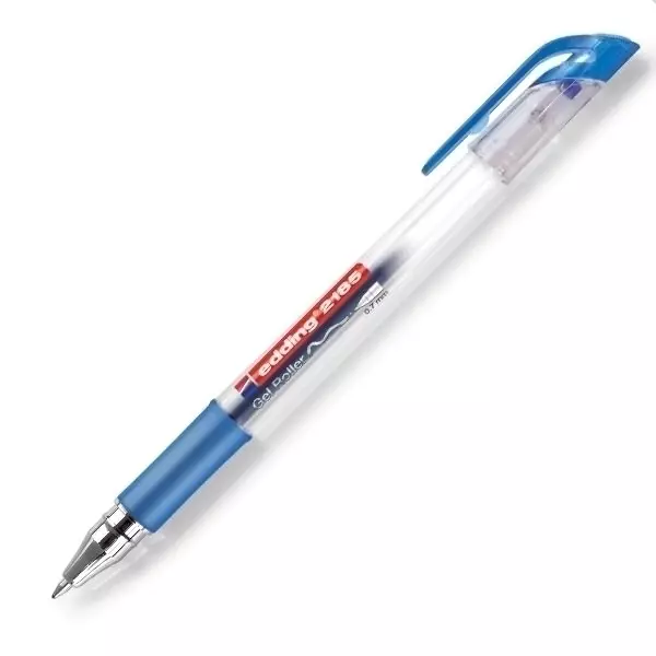 Gelschreiber Edding 2185 Crystaljelly - Blau
