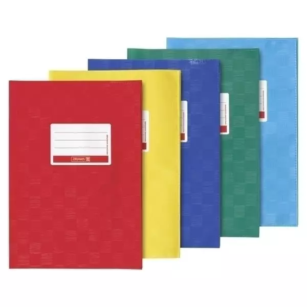 Hefthülle A5 gedeckt 5er Pack sort
