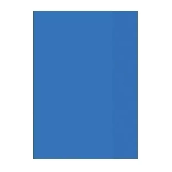 Hefthülle Brunnen A5 tr blau Folie