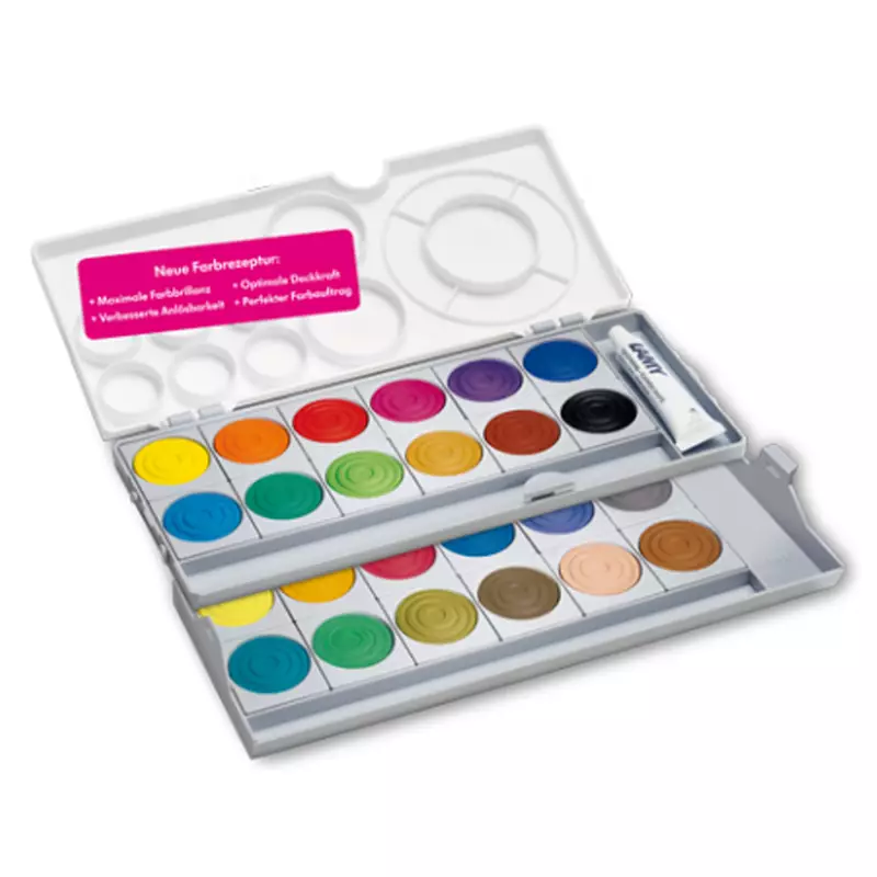 LAMY aquaplus Deckfarbkasten 24 Farben