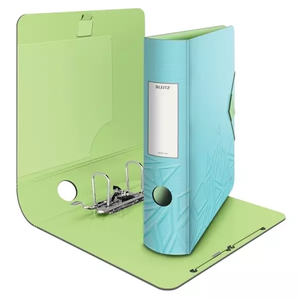 Leitz Qualitäts-Ordner Urban Chic breit hellblau