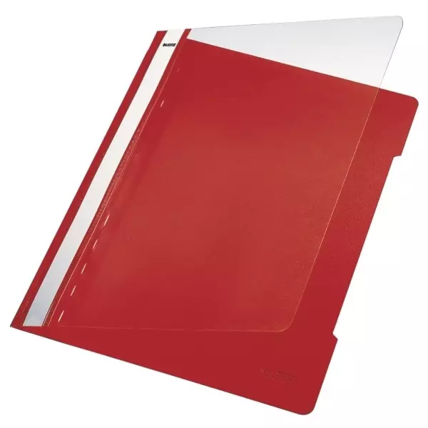 Leitz Standard Plastic-Hefter rot A4