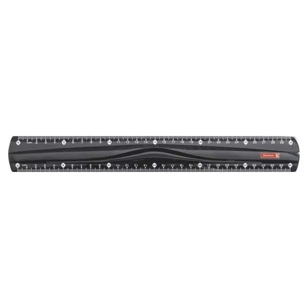 Lineal 30cm onyx