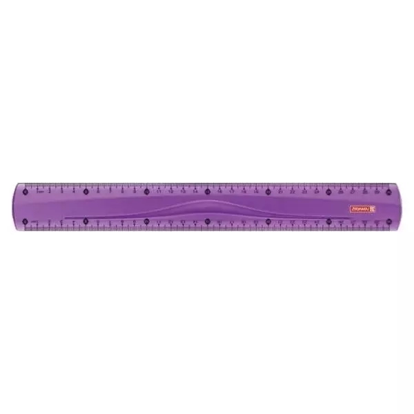 Lineal 30cm purple