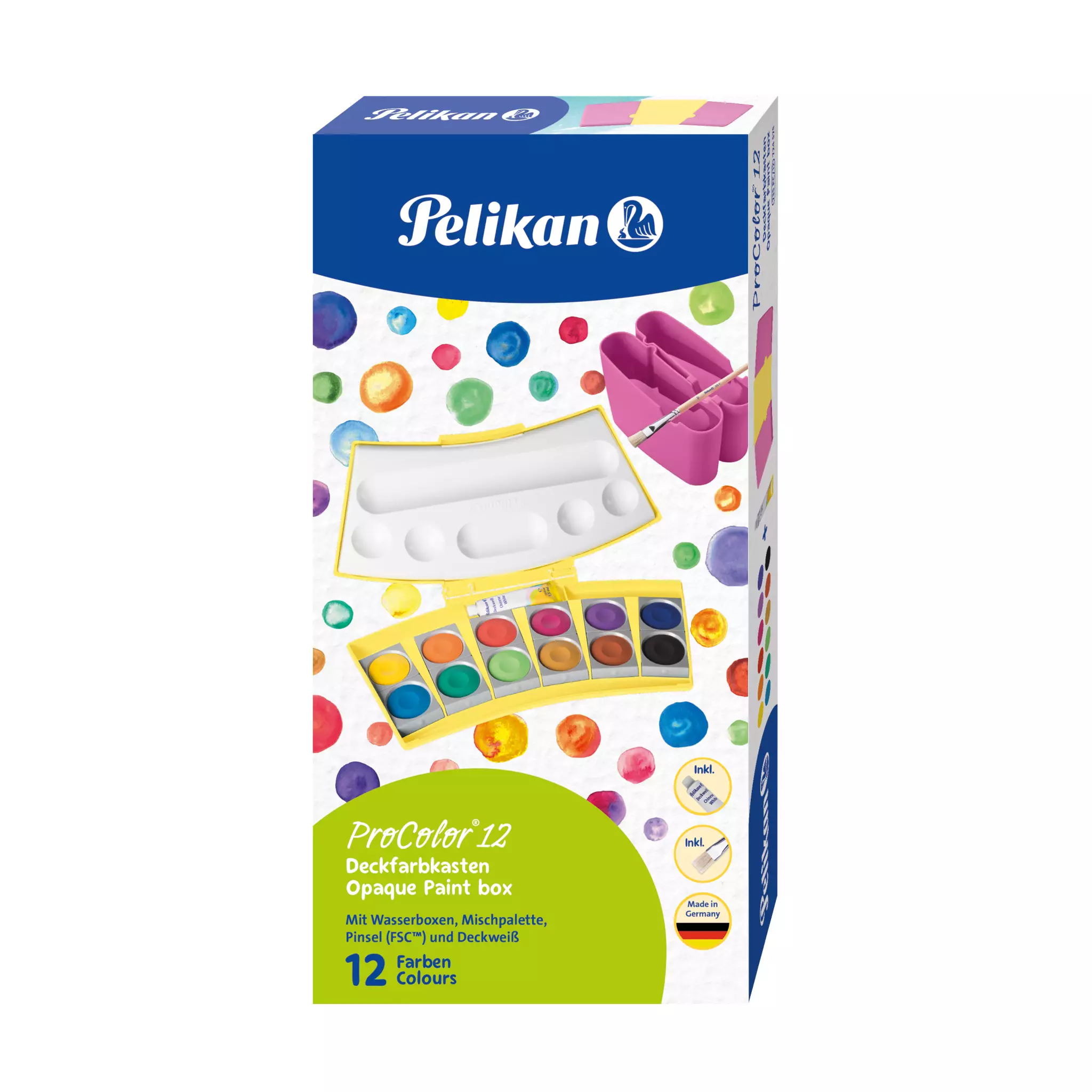 Pelikan Farbkasten ProColor 12er gelb