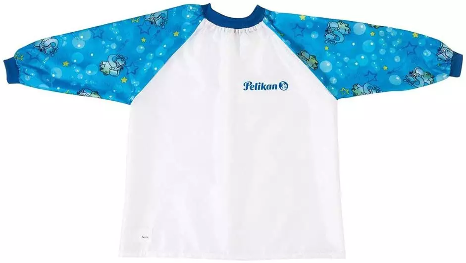Pelikan Malschürze Boy Ärmel blau