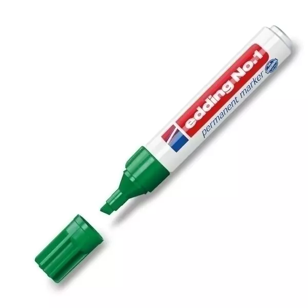 Permanentmarker Edding No. 1 - Grün