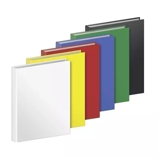 Ringbuch Brunnen A5 Uni sort. 2Bügel