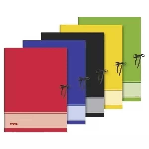 Sammelmappe A3 Uni sort Band