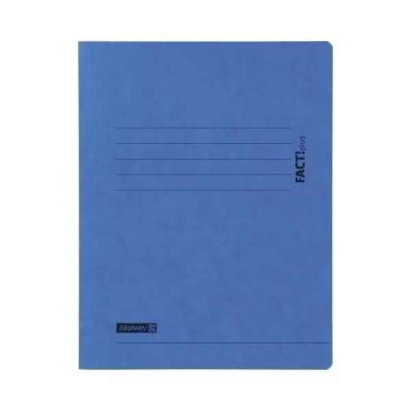 Sammelmappe FACT! blau Gummizug