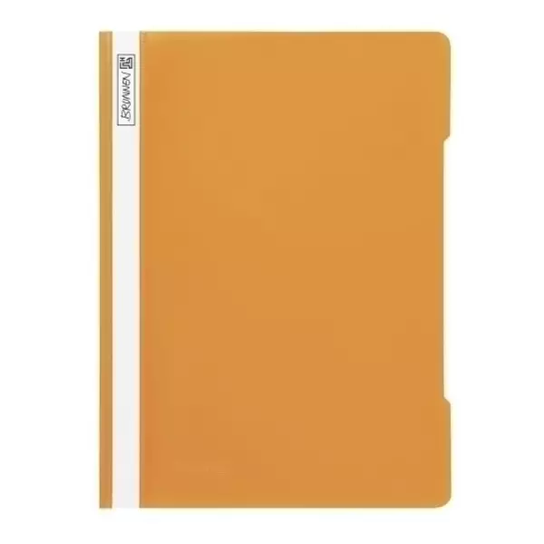 Schnellhefter Brunnen orange PP