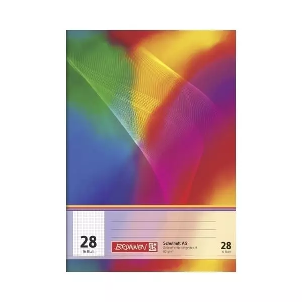 Schulheft A5 Lin28 16Bl RCP