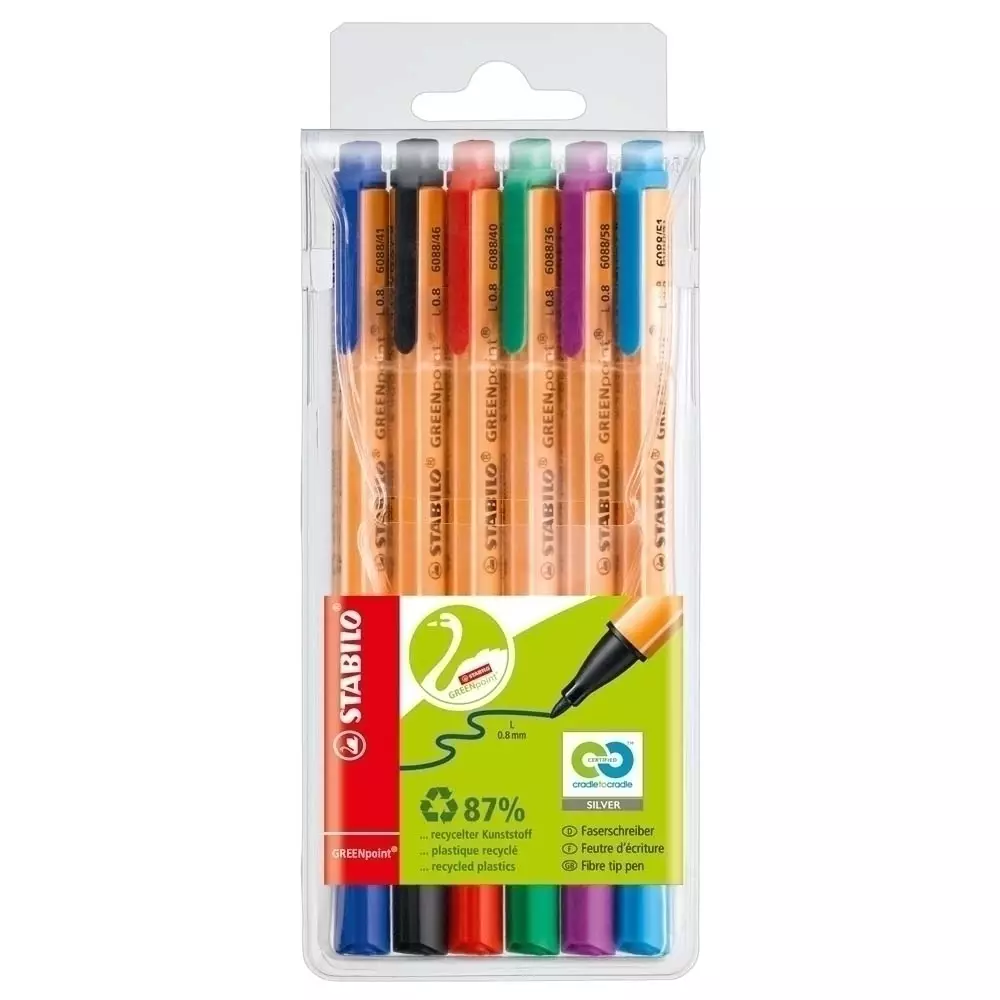 STABILO GREENpoint 6er Etui