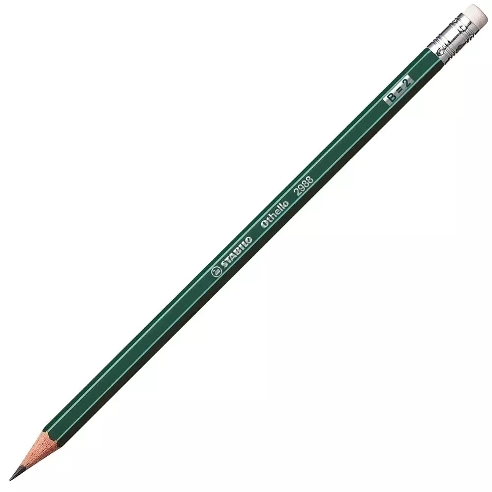 STABILO Othello Gummikapsel Bleistift Härte B