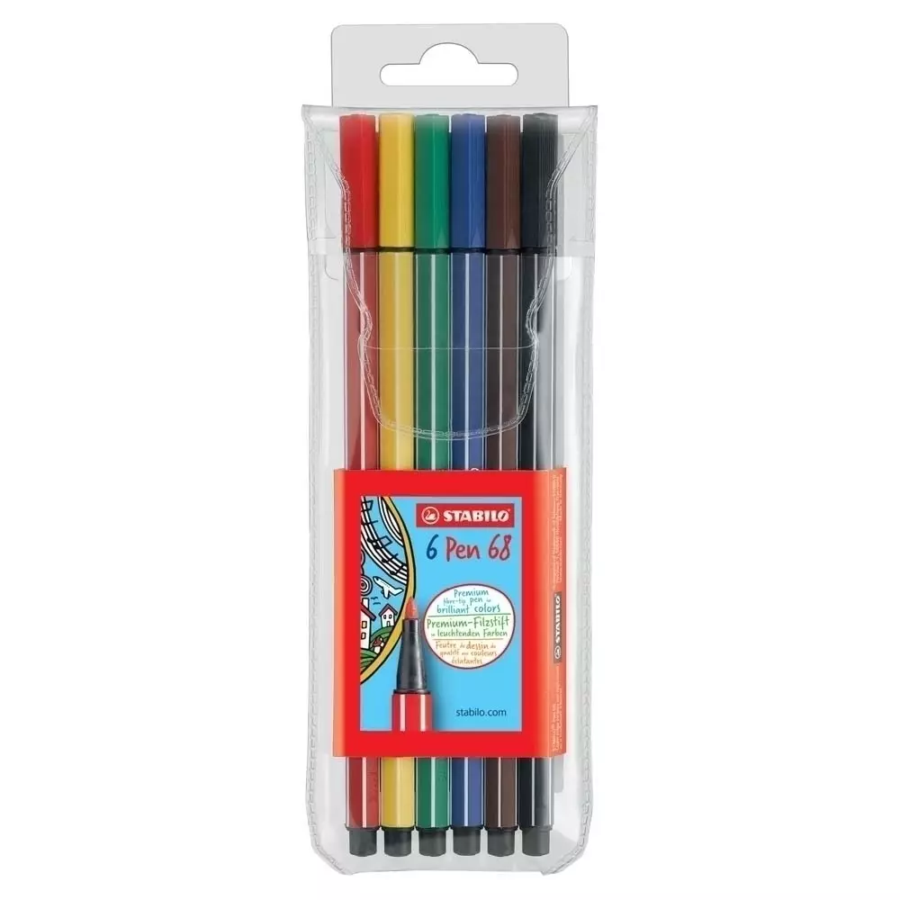STABILO Pen 68 6er Etui